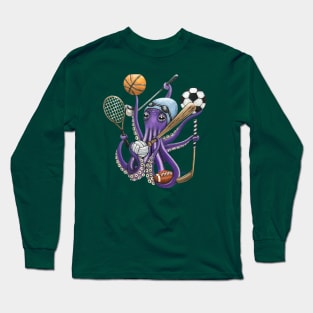 "OctoCoach" - OctoKick collection Long Sleeve T-Shirt